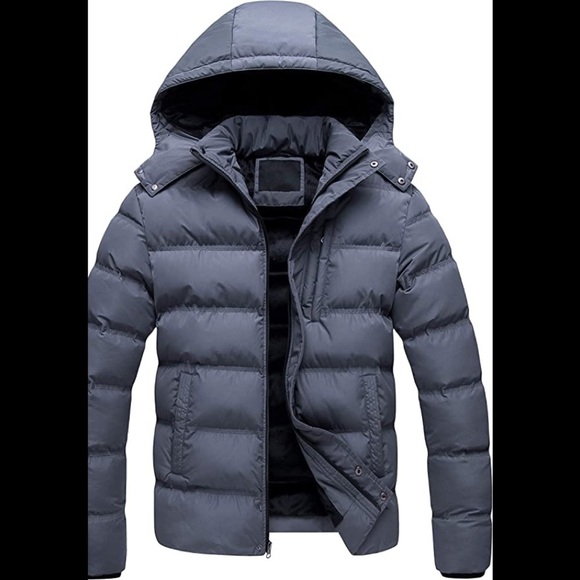 Other - Mens New Puffer Athletic Snow Jacket Multiple Sizes